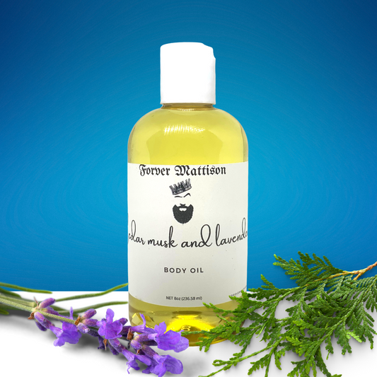 Cedar Musk & Lavender Body Oil